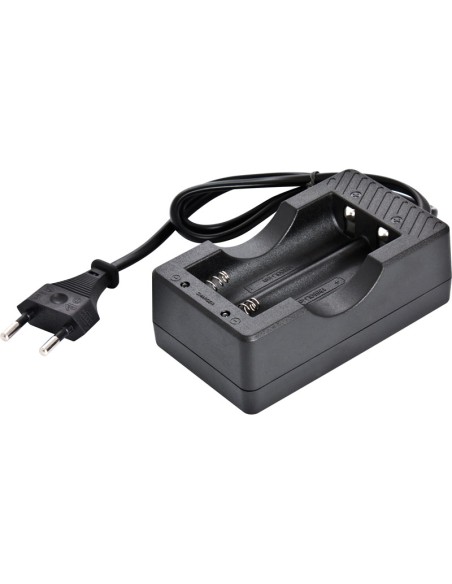 CARGADOR DE BATERIAS LI-ION 2X 18650 CAR