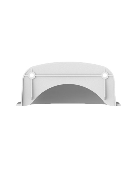 SOPORTE DE PARED - PARA CÁMARAS DOMO - APTO PARA USO EN EXTERIOR - COLOR BLANCO - 130 MM X 130 MM X 55 MM
