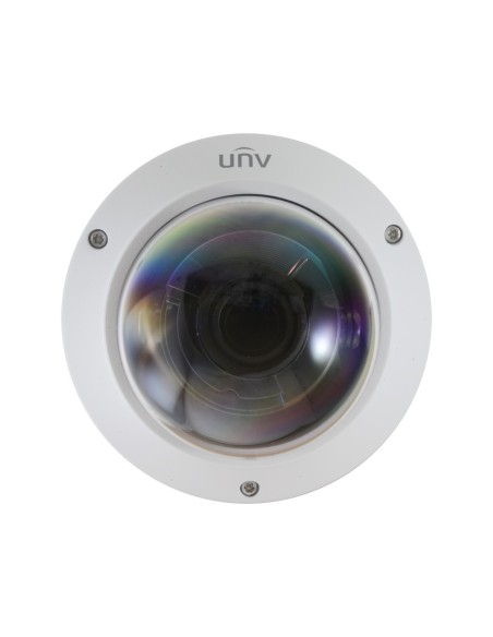 CÁMARA DOMO IP UNIVIEW - GAMA PRIME - 8 MP | LENTE 2.8 ~ 12 MM | MICROSD 256 GB - IR 40 M | WDR 120 DB - LIGHT HUNTER | CONTEO D