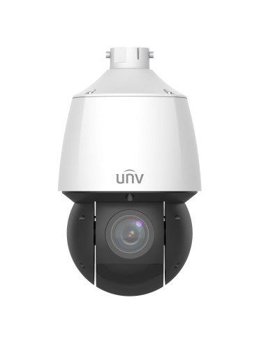CÁMARA PTZ IP UNIVIEW - GAMA PRIME - 4 MP | LENTE 4.8~120 MM (25X) - IR 100 M | WDR 120 DB - LIGHTHUNTER | SIP | CONTEO DE PERSO