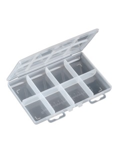 CAJA CLASIFICADORA CON 8 DEPARTAMENTOS