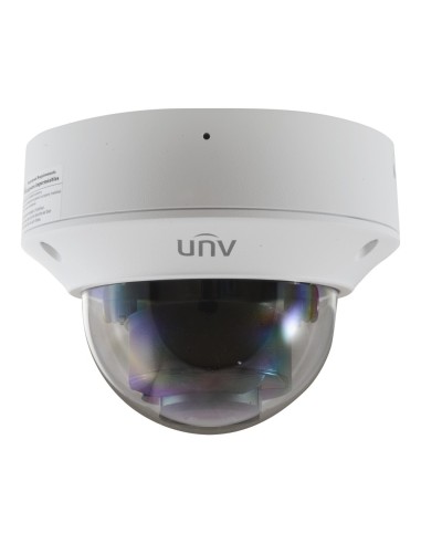 CÁMARA DOMO IP UNIVIEW - GAMA PRIME - 8 MP | LENTE 2.8 ~ 12 MM | MICROSD 256 GB - IR 40 M | WDR 120 DB - LIGHT HUNTER | CONTEO D