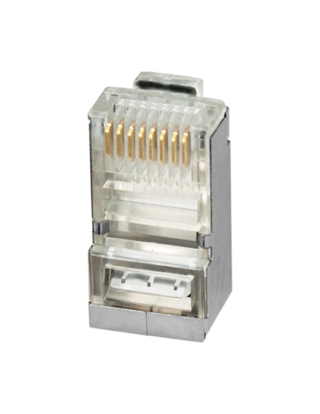CONECTOR MODULAR RJ45 FTP CAT.5E BLINDAD