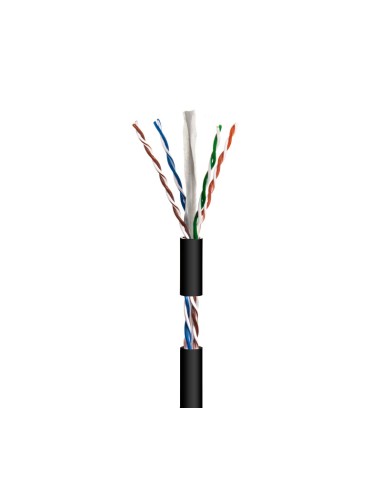 CABLE PARA DATOS UTP CAT.6 RÍGIDO EXTERIOR WIR-9073 305Mt CON CARRETE