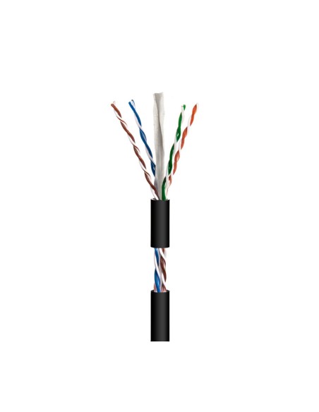 CABLE PARA DATOS UTP CAT.6 RÍGIDO EXTERIOR WIR-9073 305Mt CON CARRETE