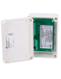 MÓDULO ANALÓGICO ADVANCED - 1 ZONA CONVENCIONAL - ISOLADOR DE CURTO-CIRCUITO INTEGRADO - COMPATÍVEL COM O PROTOCOLO ARGUS VEGA -