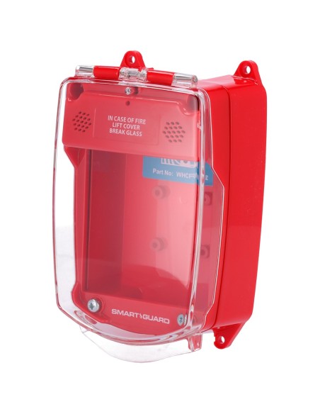 ADVANCED - PROTECTION HOUSING - WEATHERPROOF IP65 - COMPATIBLE WITH ADVANCED FIRE ALARM PUSH BUTTONS - PROTECTION AGAINST POSSI