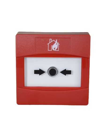 PULSADOR ANALÓGICO REARMÁVEL ADVANCED - ISOLADOR INTEGRADO - INDICADOR LUMINOSO E VISUAL - MESMA CHAVE DE ABERTURA E REARME - NÃ