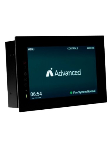 REPETIDOR DE PANTALLA TÁCTIL ADVANCED - PANTALLA DE 10&QUOT; 720P - PANTALLA A COLOR - CONEXIÓN CON CENTRALES A TRAVÉS DE TARJET