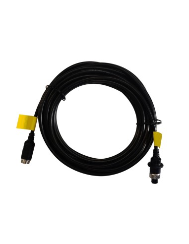 HIKVISION - CABLE PARA CÁMARAS AHD - CONECTOR M12 AVIACIÓN - 4 PINES - LONGITUD 20M - HEMBRA - MACHO