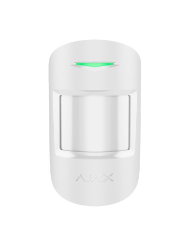 DETECTOR PIR - CERTIFICADO NFA2P Y GRADO 2 - DOBLE TECNOLOGÍA: PIR Y MICROONDAS (BANDA K) - AJAX SUPERIOR - SOPORTE CON TORNILLO