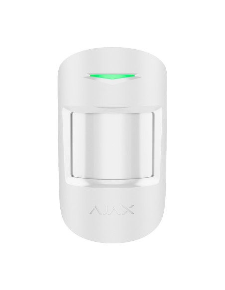 DETECTOR PIR - CERTIFICADO NFA2P Y GRADO 2 - DOBLE TECNOLOGÍA: PIR Y MICROONDAS (BANDA K) - AJAX SUPERIOR - SOPORTE CON TORNILLO