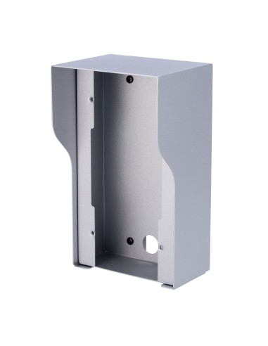 SOPORTE PARA VIDEOPORTERO CON VISERA - ESPECÍFICO PARA AKUVOX AK-E21X - MEDIDAS: 211 (AL) X 122 (AN) X 99 (FO) MM - FABRICADO EN