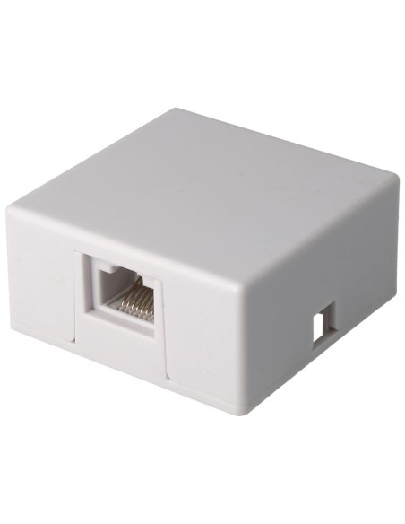 ROSETA MURAL SALIDA LATERAL RJ45, CONEXI