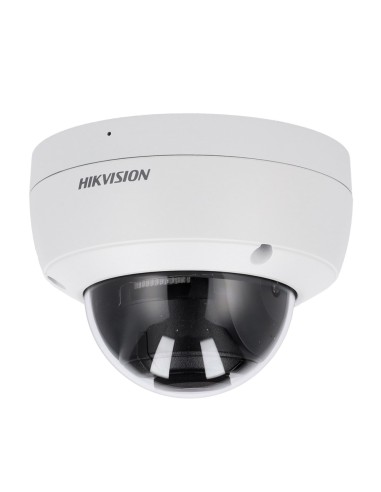 HIKVISION - CÁMARA DOMO IP GAMA PRO - RESOLUCIÓN 4 MEGAPÍXEL (2688X1520) - LENTE 2.8 MM | MICRÓFONO INTEGRADO | POE - IR ALCANCE