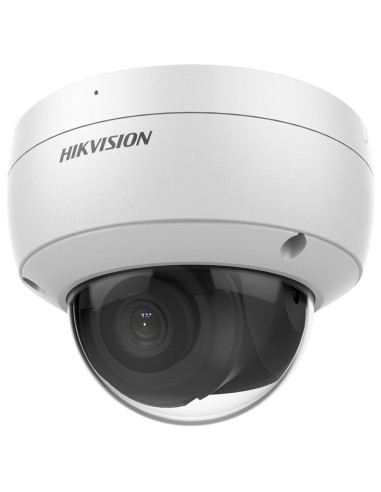 HIKVISION - CÁMARA DOMO IP GAMA PRO - RESOLUCIÓN 4 MEGAPÍXEL (2688X1520) - LENTE 2.8MM | POE  - IR ALCANCE 30M | ACUSENSE | FACE