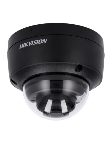 HIKVISION - CÁMARA DOMO IP GAMA PRO - RESOLUCIÓN 4 MPX | POE | ALARMAS | COLORVU - 2.8 MM | MICRÓFONO INTEGRADO | AUDIO - LUZ BL