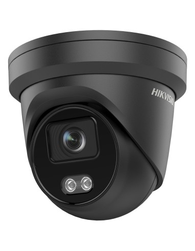 HIKVISION - CÁMARA TURRET IP GAMA PRO - RESOLUCIÓN 4 MEGAPÍXEL | POE | COLORVU - LENTE 2.8 MM | MICRÓFONO INTEGRADO - LUZ BLANCA