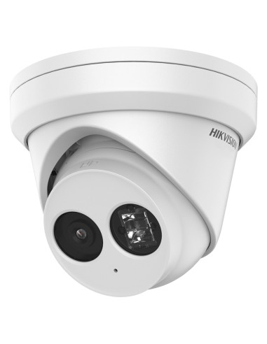 HIKVISION - CÁMARA TURRET IP GAMA PRO - RESOLUCIÓN 8 MEGAPIXEL (3840X2160) - LENTE 4 MM | MICRÓFONO INTEGRADO | POE - IR ALCANCE