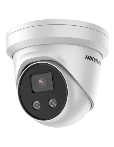 HIKVISION - CÁMARA TURRET IP GAMA PRO - RESOLUCIÓN 8 MEGAPÍXEL (3840X2160) - LENTE 2.8 MM | POE | MICRÓFONO INTEGRADO - IR ALCAN