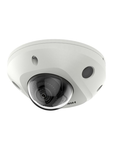 HIKVISION - CÁMARA MINI DOMO IP GAMA PRO - RESOLUCIÓN 2 MEGAPÍXEL (1920X1080) - LENTE 2.8 MM | MICRÓFONO INTEGRADO | POE - IR AL