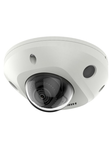 HIKVISION - CÁMARA DOMO IP GAMA PRO - RESOLUCIÓN 4 MEGAPÍXEL (2688X1520) - LENTE 2.8 MM | MICRÓFONO INTEGRADO | POE - IR ALCANCE