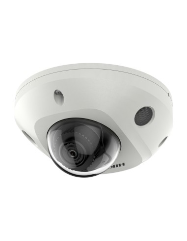 HIKVISION - CÁMARA DOMO IP GAMA PRO - RESOLUCIÓN 4 MPX | ULTRA LOW LIGHT DARKFIGHTER - LENTE 2.8 MM | MICRÓFONO INTEGRADO | POE