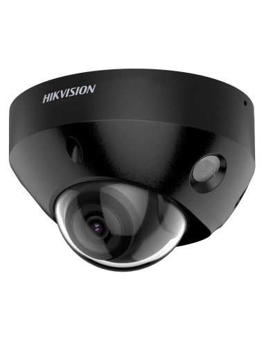 HIKVISION - CÁMARA DOMO IP GAMA PRO - RESOLUCIÓN 4 MPX | POE | ALARMAS | COLORVU - 2.8 MM | MICRÓFONO INTEGRADO | AUDIO - LUZ BL