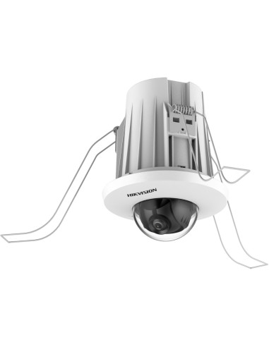 HIKVISION - CÁMARA DOMO IP ENCASTRABLE GAMA PRO - RESOLUCIÓN 4 MEGAPÍXEL (2688X1520) - LENTE 2.8 MM | MICRÓFONO INTEGRADO  - DET