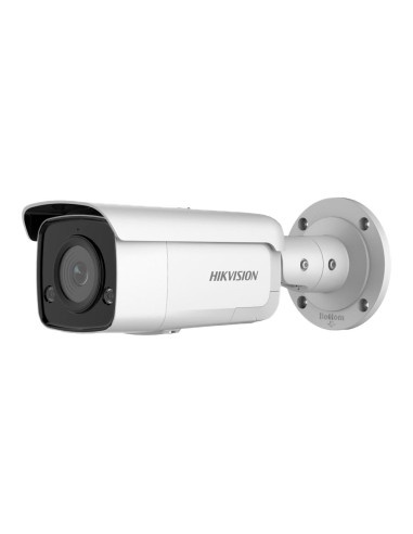 HIKVISION - CÁMARA BULLET IP GAMA PRO - RESOLUCIÓN 4 MEGAPÍXEL (2688X1520) - LENTE 2.8MM | POE | IR 60M | MICRÓFONO Y ALTAVOZ -