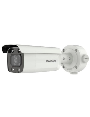 HIKVISION - CÁMARA BULLET IP LPR GAMA PRO - RESOLUCIÓN 4 MEGAPÍXEL (2688X1520) - LENTE 2.8~12 MM | POE | LUZ BLANCA 60M - ACUSEN