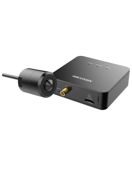 HIKVISION - MINICÁMARA IP - RESOLUCIÓN 2 MEGAPIXEL (1920X1080) - LENTE PINHOLE 3.7 MM - POE (IEEE802.3AF) | ALARMAS | AUDIO - SÓ