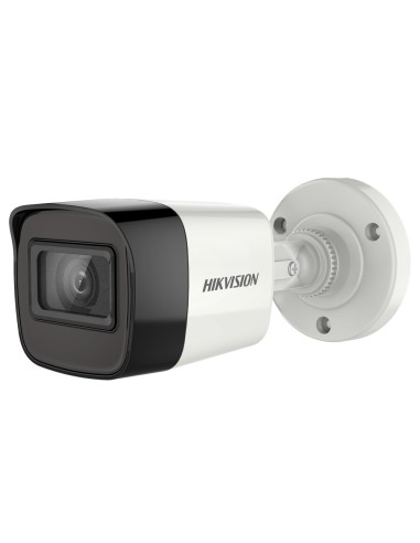 HIKVISION - CÁMARA BULLET 4EN1 GAMA PRO - RESOLUCIÓN 8 MEGAPÍXEL (3840X2160) - LENTE 2.8 MM | ULTRA LOW LIGHT - SMART IR ALCANCE