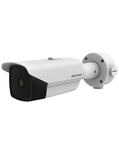 CÁMARA TÉRMICA IP HIKVISION GAMA PRO - SENSOR TÉRMICO 384X288 VOX | LENTE 15 MM - SENSIBILIDAD TÉRMICA = 35 MK - DETECCIÓN DE PR