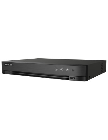 HIKVISION DVR 5N1 - 4 CH HDTVI / HDCVI / AHD / CVBS - HASTA 6 CANALES IP - RESOLUCIÓN MÁXIMA DE ENTRADA 3K | ALARMAS - ACUSENSE