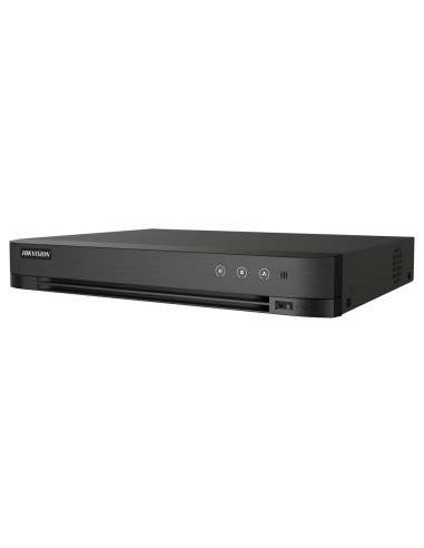 HIKVISION DVR 5N1 - 4 CH HDTVI / HDCVI / AHD / CVBS - HASTA 8 CANALES IP - SALIDA HDMI 2K Y VGA - 4CH REDUCCIÓN DE FALSAS ALARMA