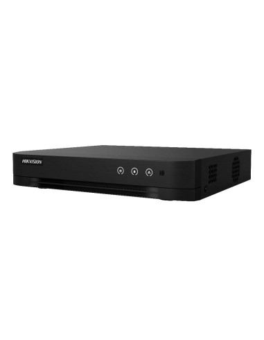 HIKVISION DVR 5N1 - 8 CH HDTVI / HDCVI / AHD / CVBS - HASTA 16 CANALES IP - SALIDA HDMI 4K Y VGA - 4CH REDUCCIÓN DE FALSAS ALARM