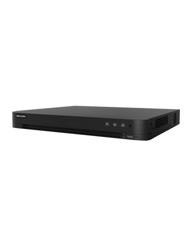 HIKVISION DVR 5N1 - 8 CH HDTVI / HDCVI / AHD / CVBS, 16CH IP - SALIDA HDMI 4K Y VGA - 4CH REDUCCIÓN DE FALSAS ALARMAS BASADO EN