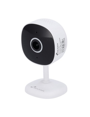 NIVIAN SMART CÁMARA 2K - WIFI 2.4 GHZ - AUDIO | IR ALCANCE 10 M - DETECCIÓN DE PERSONAS - GRABACIÓN EN TARJETA MICROSD O CLOUD -