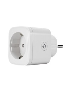 ENCHUFE INTELIGENTE - WIFI 2.4 GHZ - CARGA MÁXIMA 16A - ESTADÍSTICAS DE CONSUMO - TEMPORIZADOR Y CALENDARIO - COMPATIBLE TUYA SM