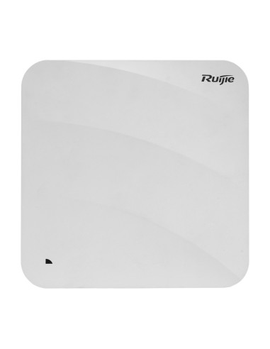 RUIJIE - AP OMNIDIRECCIONAL WI-FI 6E ALTA DENSIDAD - TRI-RADIO 2.4/5/6 GHZ / ANCHO DE CANAL 160MHZ - SOPORTA 802.11A/B/G/N/AC/AX