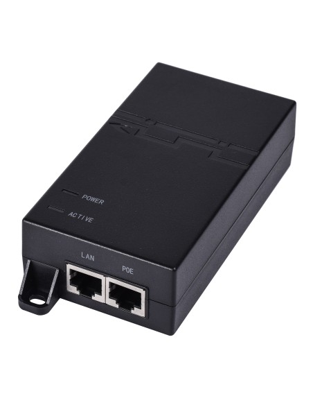 RUIJIE - INYECTOR POE IEEE802.3AT - PUERTOS RJ45 10/100/1000 MBPS - POTENCIA 30 W - DISTANCIA MÁXIMA 100 M - DISEÑO COMPACTO