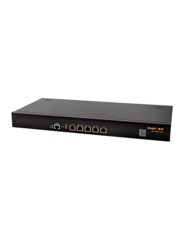 RUIJIE ROUTER CLOUD - 5 PUERTOS GIGABIT - FUNCIONES BÁSICAS DE FIREWALL  - ADMITE HASTA 4 WAN PARA FAILOVER O BALANCEO - HASTA 6