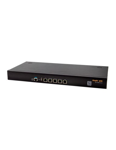 RUIJIE ROUTER CLOUD - 5 PUERTOS GIGABIT - ROUTER + FUNCIONES FIREWALL - ADMITE HASTA 4 WAN PARA FAILOVER O BALANCEO - HASTA 600