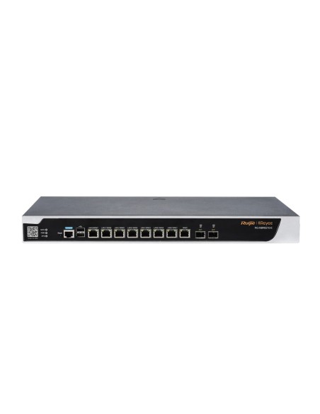 RUIJIE ROUTER CLOUD - 8 PUERTOS GIGABIT + 2 PUERTOS SFP GIGABIT - FUNCIONES BÁSICAS DE FIREWALL  - ADMITE HASTA 9 WAN PARA FAILO