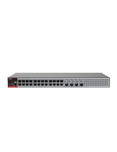RUIJIE SWITCH POE CLOUD MANAGEABLE L2+ - 24 PORTS RJ45 GE + 4 SFP 2.5GIGABIT PORTS - 24 POE+ PORTS / UP TO 370W TOTAL POWER - V