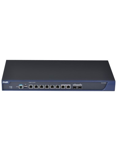 RUIJIE CONTROLADORA PUNTOS DE ACCESO  - COMPATIBLE CON APS RUIJIE  - 6 PUERTOS GIGABIT + 2 PUERTOS SFP COMBO - LICENCIA INCLUIDA