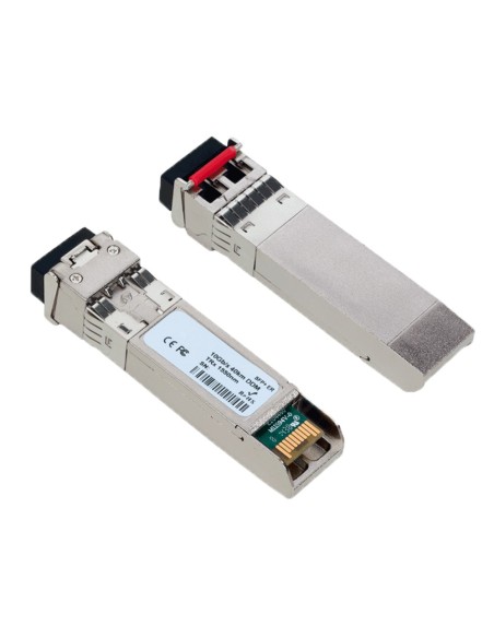 MÓDULO TRANSCEPTOR SFP+ - LONGITUD DE ONDA 1550 NM - FIBRA MONOMODO - CONECTOR LC DÚPLEX - MÁXIMA DISTANCIA 40 KM - 10GBPS - 10G