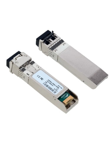 MÓDULO TRANSCEPTOR SFP+ - LONGITUD DE ONDA 850 NM - FIBRA MULTIMODO - CONECTOR LC DÚPLEX - MÁXIMA DISTANCIA 300 M - 10GBPS - 10G