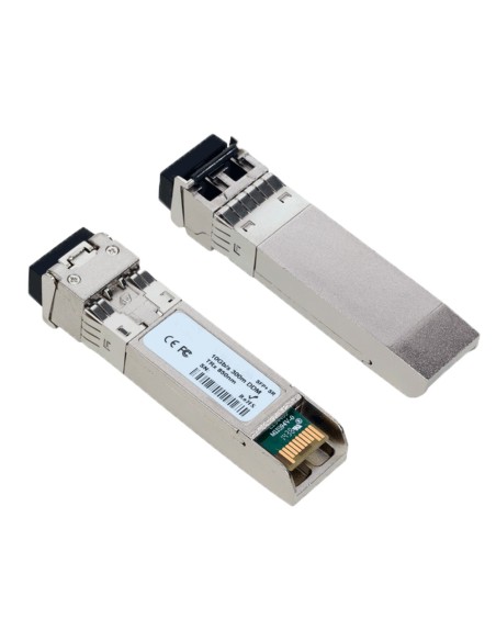 MÓDULO TRANSCEPTOR SFP+ - LONGITUD DE ONDA 850 NM - FIBRA MULTIMODO - CONECTOR LC DÚPLEX - MÁXIMA DISTANCIA 300 M - 10GBPS - 10G